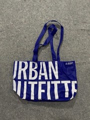 Urban Outfitters Blue Logo Graphic 100% Recycled Trendy Reusable Tote Bag Large