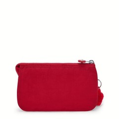 Kipling Women’s Creativity Large Pouch, 7.25″L x 4.25″H x 1.5″D, Ruby Red