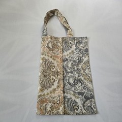 Paisley Pattern Foldable Fabric Reusable Bag Medium Multicolor Two-Piece
