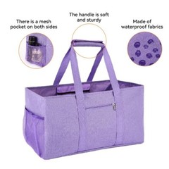 Extra Large Utility Tote BagReusable Shopping Bags with Handles – WaterproofF…