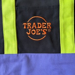 Trader Joe’s Mini Totes Set of 4 Halloween Colors NWT Black Orange ON HAND