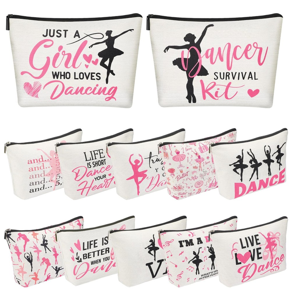 Silkfly 12 Pcs Dancer Graduation Gifts Bulk Ballet Appreciation black