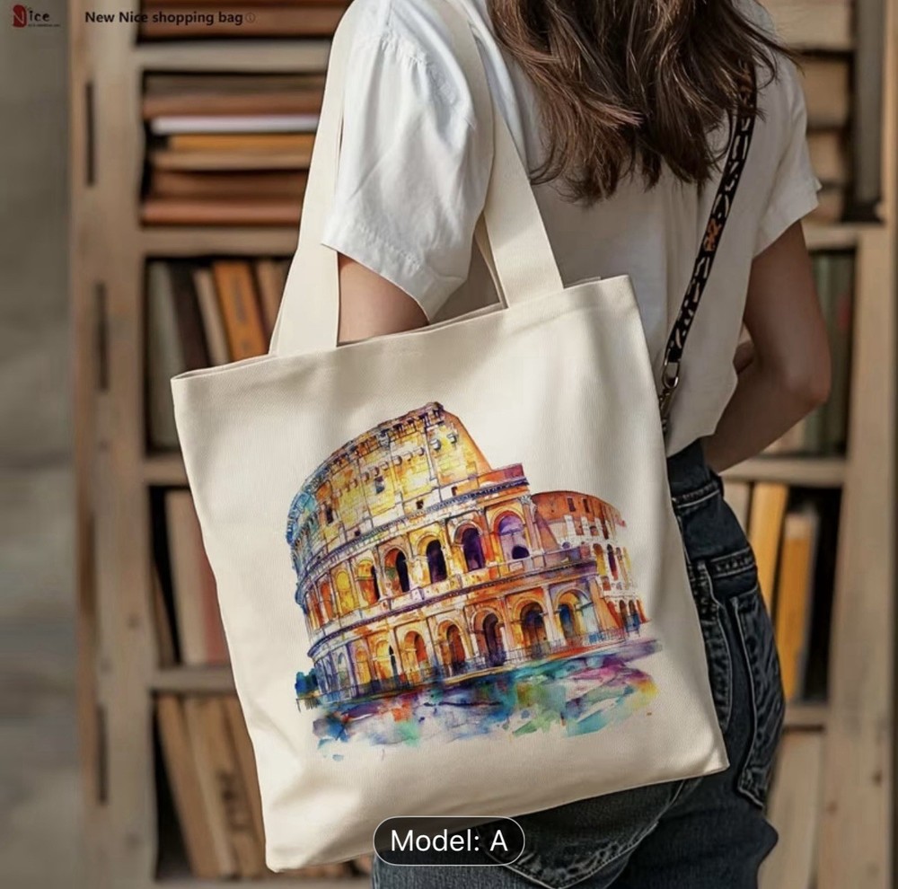reusable grocery tote bag