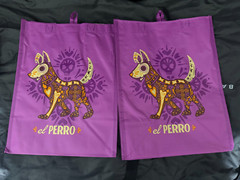 2 HEB El Perro / The Dog Day of the Dead / Los Muertos Bag 13X10X6 NWT