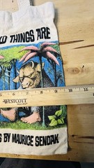 Where Wild Things Are Tote Bag Out of Print Book Bag Canvas USA Maurice Sendak