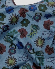 NEW! Baggu STANDARD BAG in “Digital Denim Birds” — Recyc. Nylon SOLD OUT + RARE!