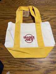 Trader Joe’s 2025 Limited Edition Canvas Mini-Tote Bags! SET OF 4