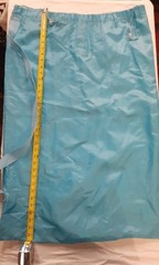JoAnns LAUNDRY BAG 100% NYLON STORAGE 36×23 L Drawstring/Shoulder Strap Carryall