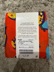 BAGGU Kumquat Collage Standard Reuseable Bag NWT HTF Rare Retired