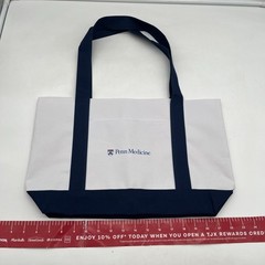 Penn Medicine Tote Bag 18in X 11in White And Blue