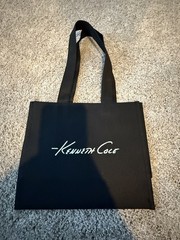Kenneth Cole Reusable Tote Shopping Gift Bag open box