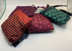 reuseable packable bag shopping bag totes Recycle Reuse BNWT