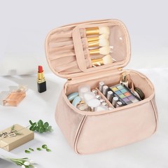 OCHEAL Large Makeup Bag, Bag Organizer Small (Pack of 1), U_Rose Gold