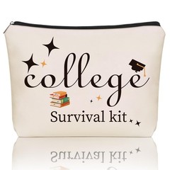Girlly College Graduation Gifts for Girls, Survival Off White+College