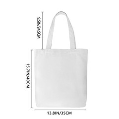 1pc customizable bag-reusable durable shopping bag with personalized text/logo ❀