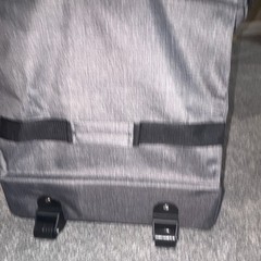 31 Gifts Large Gray/Black Polyester Travel Duffle Bag w/ Wheels; Zipper,36x16x16