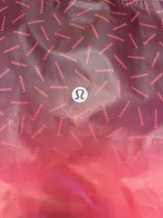 Lululemon Large Reuseable Store Shopping Bag/Tote – 14 x 16 x 6 – Red Ombre