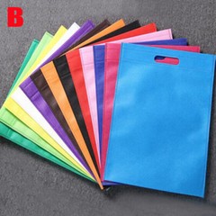 Reusable Shopping Bag Foldable Tote Grocery Bag Large Capacity Non-Woven EcoBag✔