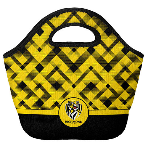 Richmond Tigers AFL Neoprene Cooler Bag Shopping Grocery Reusable Gift