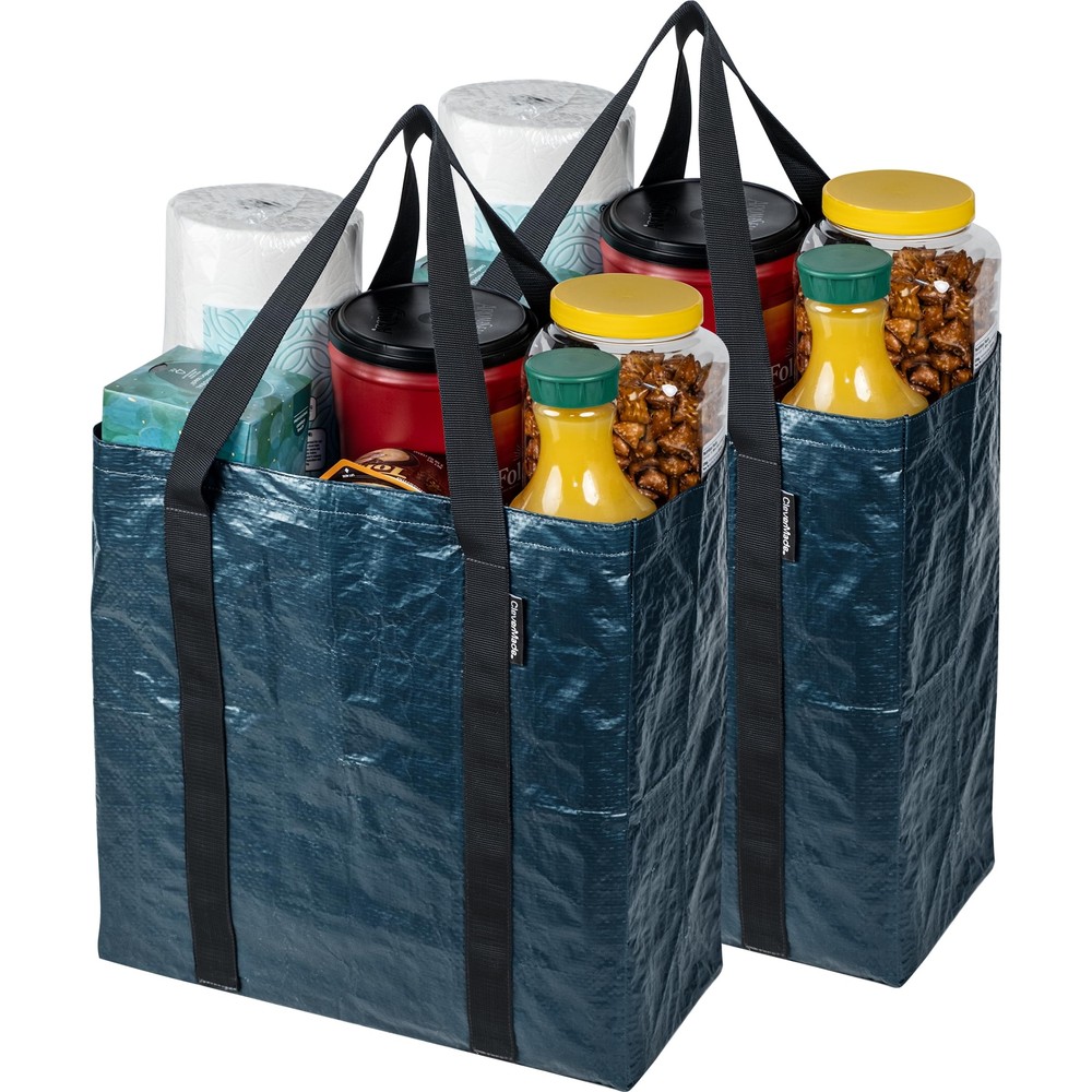 2 Pack Storage Tote Tall Frakta Shopping Bag Heavy Duty Multipurpose Bags For Mo