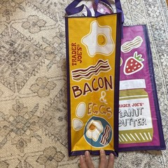 Reusable Trader Joe’s Bag Comfort Food – Mac & Cheese PB & Jam Brand New