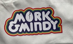 Mork and Mindy ’70’s Comedy Reusable Canvas Tote Bag Double Handles – Free Post