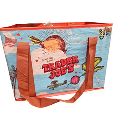 Trader Joe’s Stand-Up Collapsible Grocery Tote Bag (New Just Release) 1 Bag