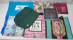 Tote Bags Wine Tote Lot of 8 Cowgirl – Teas Tea – Floral- CVS – Explore Wine