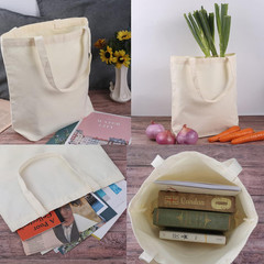 Canvas Tote Bags Multi-Purpose Reusable Bags for Grocery, Shopping & DIY Gifts