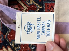 AUTHENTIC Trader Joe’s Mini Tote FULL SET – 2026 Spring Pastels