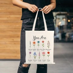 Christian Gifts for Baptism Easter Basket Stuffers Bible Tote Bag Scripture C…