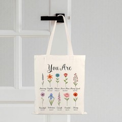 Christian Gifts for Baptism Easter Basket Stuffers Bible Tote Bag Scripture C…