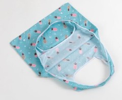 3PCS Grocery Shopping Bags, Re-Usable Nylon Tote Bags