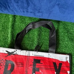 Star Wars Rey Resistance Red Reusable Tote Bags Eco Friendly Recycled Plastic