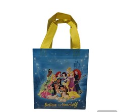 Disney Princess 2 Pack Reusable Tote Treat Gift Goodie Bags 7″X8″X3.25