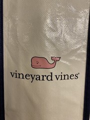 Vineyard Vines Reusable NEW Wine Tote Bag Gift Bag 16x5x3 inch