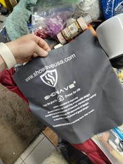 SHOWAVE branded reusable shopper tote bag