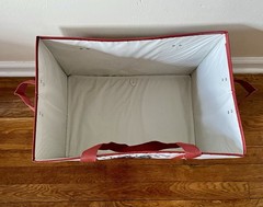 Collapsible BoxTote Heavy Duty California Berries 17 1/2 W X 12 1/4 H X 11 1/2 D