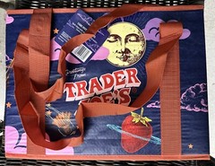 4x Trader Joe’s NEW 💚 STAND-UP COLLAPSIBLE REUSABLE GROCERY SHOPPING TOTE BAGS