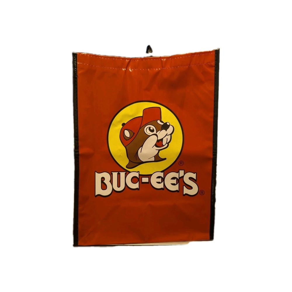Buc-ees Grocery Red Reusable Tote, Shopping Bag