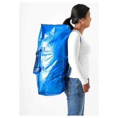 IKEA TRUNK BLUE BAG Shopping Grocery Laundry Storage Tote Bags Strong FRAKTA.