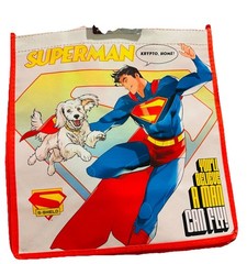 Marvel Superman 13x13x6 Inch Bags Kids Character Party W/Handles