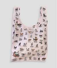BAGGU standard CAT (GRAPHIC DICTIONARY) Reusable Eco Bag w/ Pouch w/Tracking#