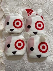 4 Target Bullseye Reusable Dog Foldable Pocket Shoulder Tote Bag 16×20 NEW