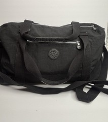 Kipling Art Heritage Tote Black Nylon, Overnight, Weekend, Gym Bag