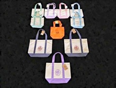 Trader Joe’s Large and Mini tote bags with tags