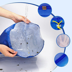 5 Pack 5-Gallon Filter Bag, Reusable Nylon Mesh Bags with Opening on Top with Fi