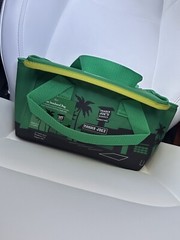 Trader Joe’s Green Mini Insulated Lunch Size Tote Bag 1.5 Gal New With Tags