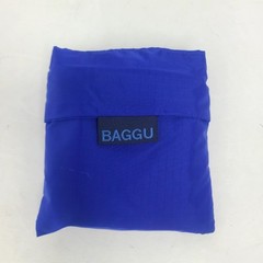 BAGGU Standard Size Blue Reusable Bag Eco-friendly With Logo
