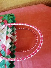 Reusable Multicolored Medium Shopper Beach Grocery Travel Handbag Easy To Clean